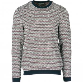 Emporio Armani Jerséis de Cuello Redondo Hombre Nuevo Gris EU L