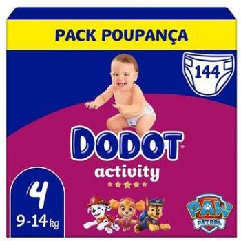 Dodot Activity Pañales Talla 4 (9 - 14 kg) Pack Ahorro de 144 unidades