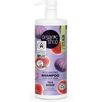Champú voluminizador para cabello graso de Higo y Escaramujo 1000ml
