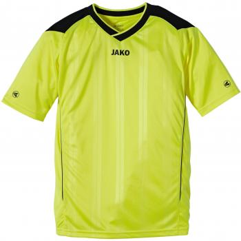 Jako Trikot Copa KA - Camiseta de equipación deportiva para niño multicolor Lemon/Schwarz Talla:176