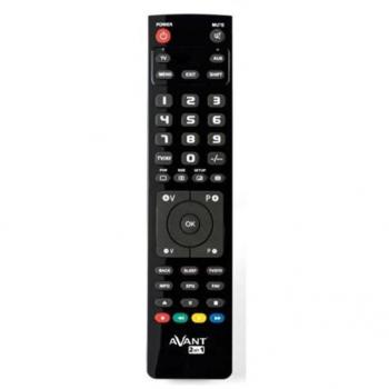 Mando Universal Programable 2 en 1 para Smart TV con Números Grandes AVANT