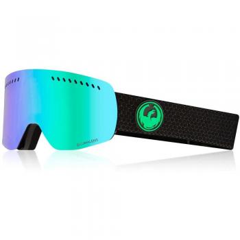Dragón NFXS de Split Lumalens verde Ion + Lumalens Amber Snow Gafas