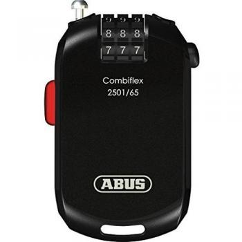 Abus, Combiflex 2501 Unisex Adulto, Black, 65 cm