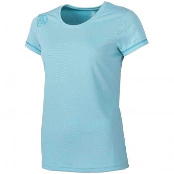 Camiseta Ternua Sluma Tee Mujer Tanager Turquoise S, manga corta, color azul cielo