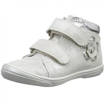 Richter Kinderschuhe Dandi S - Zapatos primeros pasos de Piel para niña Blanco Weiß