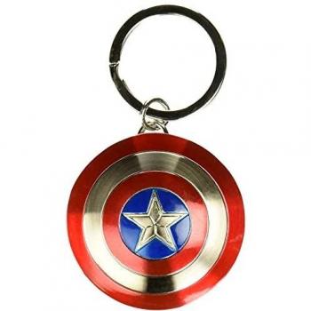 Monogram Marvel Capitán América Llavero, Multicolor, Talla única
