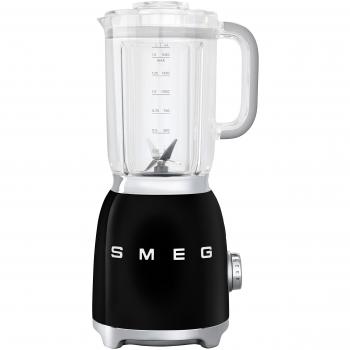 Smeg BLF01BLEU Batidora, 150 W, 0.45 litros, Metal, plástico, 4 Velocidades, Negro