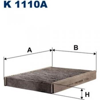 Filtron K1110A Calefacción para Automóviles