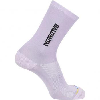 Calcetines Deportivos Salomon 365 Crew Lila