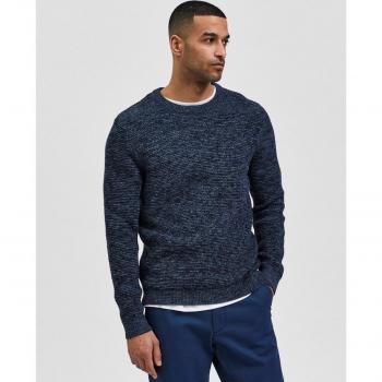 Jersey de hombre de punto cuello redondo Selected