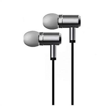 X-One - AMI1000S | Auriculares con Microfono para Movil con Conexión Jack 3.5 mm de Color Plata