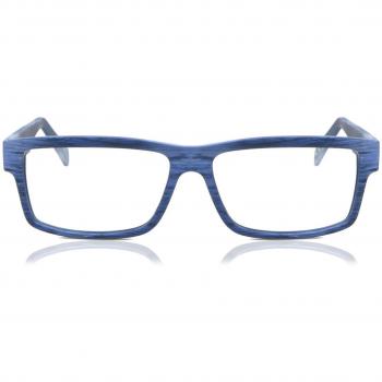 Italia Independent II 5908 BHS.020 Men's Eyeglasses Blue Size 55 - Frame Only with Blue Light Block Available