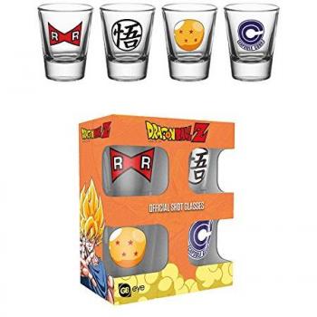 GB Eye LTD, Dragon Ball Z, Mix, Vasos de chupito 20 ml