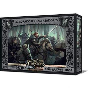 Edge Entertainment- Game of Thrones Cancion de Fuego y Hielo el Juego de Miniaturas - Exploradores rastreadores, Color