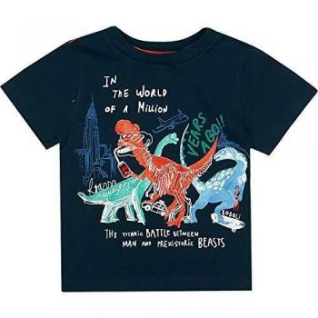 Boboli Over The Rainbow - Camiseta para niño azul 86 cm