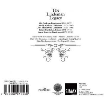 The Lindeman Legacy. Steen-Nøkelberg, Nordstoga, Knardhal. Stendlund.