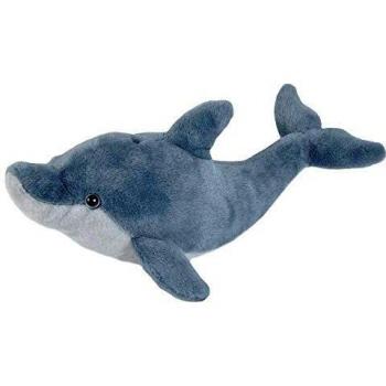 Wild Republic Peluche Delfín Cuddlekins, 20Cm, Azul