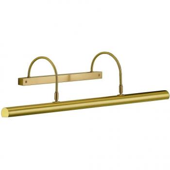 Lámpara de pared para cuadros GRIT-80, 80cm, 4x E14, inclinable, latón mate
