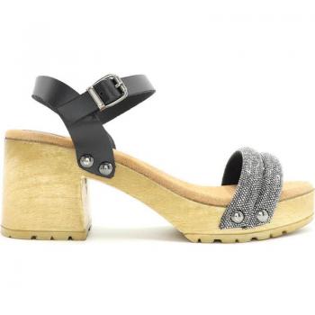 Sandalia PORRONET Mujer Negro / Plomo (Mod: 2983)
