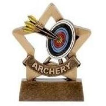 8,26 cm Mini estrella tronzado trofeo con grabado gratis hasta 30 letras A1106