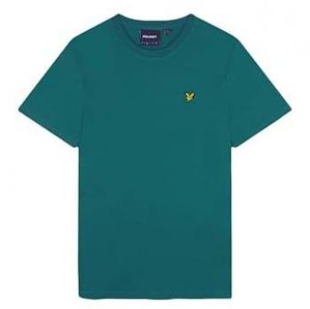 Lyle & Scott Men's Plain T-Shirt - Court Green - Medium