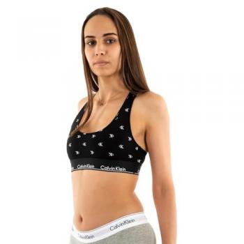Calvin Klein Women's Unlined Bralette Sports Bra - Black Multi
