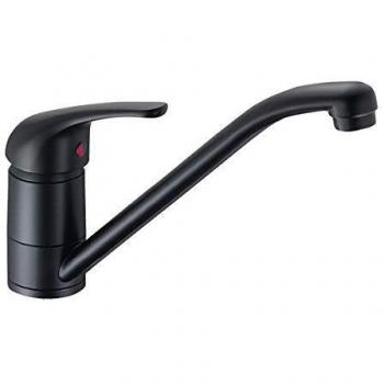 Grifo de Fregadero Negro TILT NF by Eurosanit