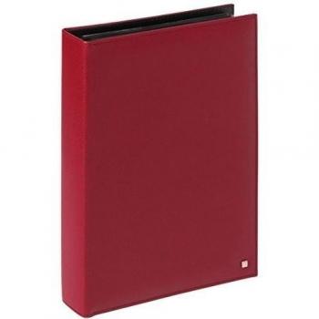 Walther Design ME-287-R álbum para enchufar DELUXE, para 200 fotos 13 x 18 cm, cuero artificial, rojo