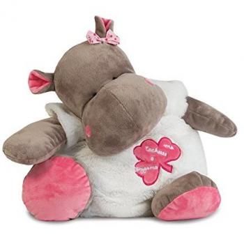 Baby Nat 'Range Pyjama Zoé La Hippo rosa