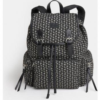 Pepe Jeans - Mochila Miranda Jacquard para Mujer en Tejido Negro