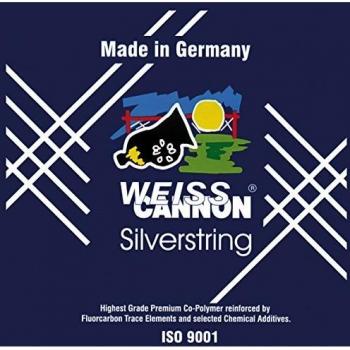 Blanco Cannon Cuerdas Silver String, Plata, 12 m, 0545140122800010