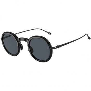 Giorgio Armani AR6147T 327787 Men's Black Titanium Sunglasses Size 43
