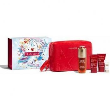 Clarins Double Serum & Multi-Intensive Anti-Aging Skincare Set (5 Pieces)