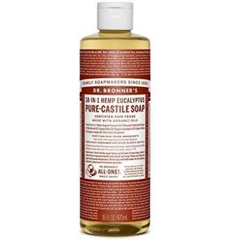 DR BRONNER SOAP LIQ CSTLE EUCALYPTUS, 16 OZ
