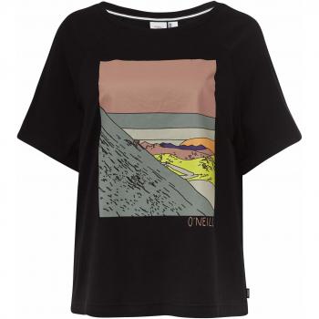 O'Neill LW Azure T-Shirt Camiseta Manga Corta para Mujer, Black out, XS