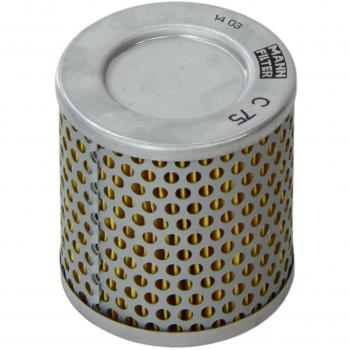 Original MANN-FILTER Filtro de aire C 75 – Para maquinaria industrial, agrícola y de construcción