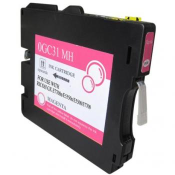 Cartucho de Tinta Pigmentada Compatible Ricoh GC31M Magenta - Reemplaza 405690/405703