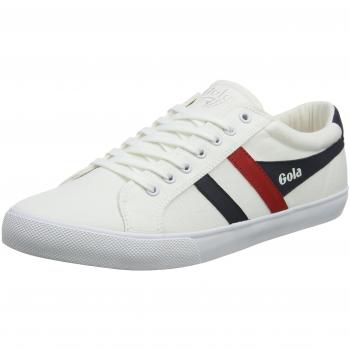 Gola Varsity Low Top Sneakers - White/Navy/Red