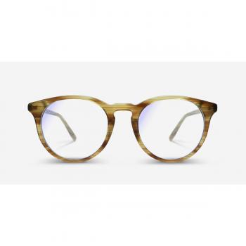 Messy Weekend NEW DEPP OPTICS Horn Men's Eyeglasses Brown Size 51 with Blue-Light Block