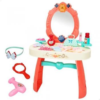 COLORBABY - Tocador infantil con luz y sonido, incluye accesorios de belleza, diseñado para niñas a partir de 3 años