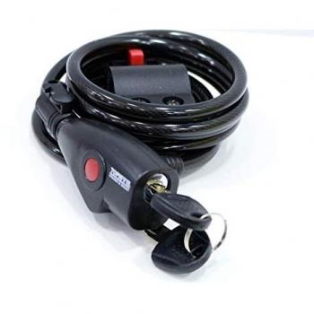 NIVEL CANDADO ANTIRROBO BICICL 8X1200MM Cable ESP