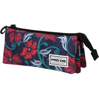 Estuche Portatodo Triple Pro DG Flower Fan 2.0 Yarn Karactermania Multicolor