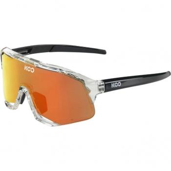 KOO Demos Transparent Sunglasses with Zeiss Red Mirror Lenses