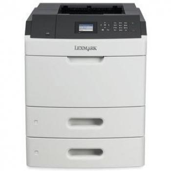 Lexmark MS811dtn - Monochrome Laser, 1200 x 1200 dpi, 63 ppm, 4.4 seconds, Dual Core, 800 MHz, 512 MB, 275000 pages per month, USB 2.0, Gigabit Ethernet, Bundle GR
