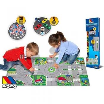 M MOLTO Set de Tapiz de Tráfico con 30pcs.