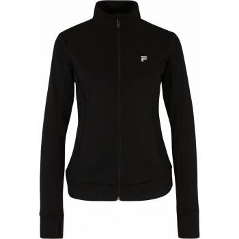 Fila Women's Black Polyester Zip-Through Sweater - Size XS