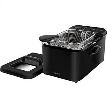 Cecotec Cleanfry Luxury 4000 Black Freidora de Aceite 4.2L 3270W Acero Inoxidable Negro