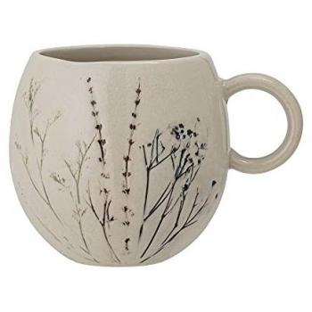 Taza Bea de Bloomingville - Set de 6 piezas, Cerámica Natural, 250 ml, Diseño Elegante y Artesanal