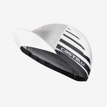Gorra Castelli Classico Blanco y Negro para Hombre