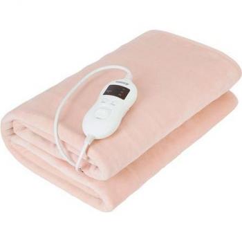 Briebe EB1135 Calienta Camas Eléctrico con Temporizador y Control de Temperatura, Medidas 150x80 cm